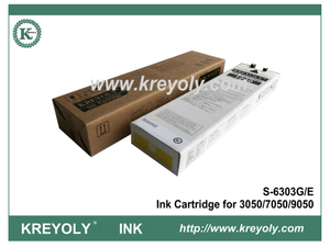 Cartucho de tinta amarilla Riso S-6303 para la máquina de inyección de tinta ComColor 3050 7050 9050