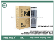 Tinta negra digital para tinta RZ / MZ / RV / eZ