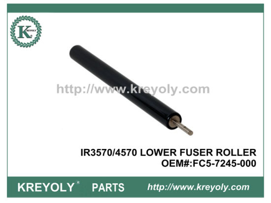 Ahorro de costes IR3570 IR4570Lower Fuser Pressure Roller FC5-7245-000