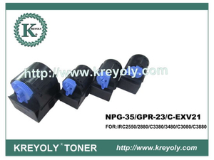 Cartucho de tóner de color compatible GPR-23 / NPG 35 / C-EXV 21