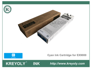 Cartucho de tinta de color cian para la máquina Riso ComColor Orphis EX9000