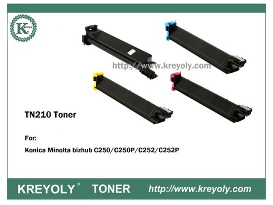 Cartucho de tóner TN210 para Konica Minolta Bizhub C250 C252